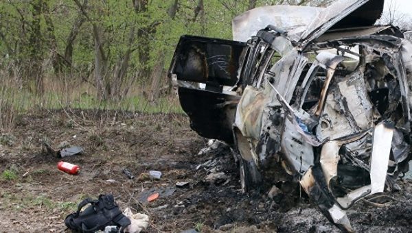 В ЛНР перехватили переписку украинских спецслужб о подрыве машины ОБСЕ