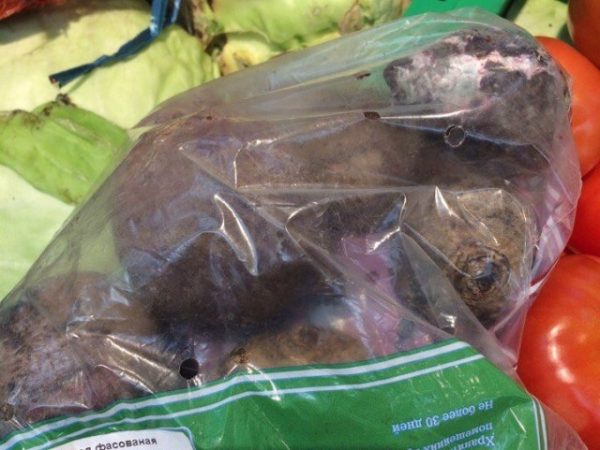 Овощи с плесенью: в магазине «Магнит» в Нижнем Тагиле покупателям предлагался лоток испорченной свеклы (ФОТО)