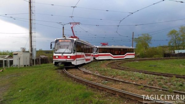 Новые трамваи вышли на маршруты Нижнего Тагила в паре (ФОТО)