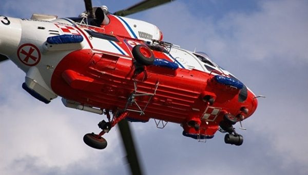 В Швеции уставшая альпинистка для спуска вызвала спасательный вертолет