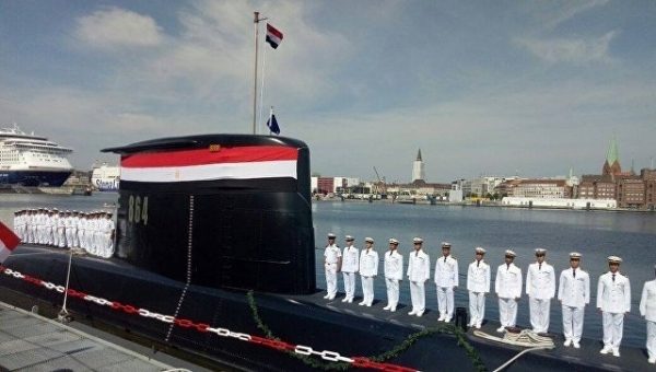 Германия передала Египту построенную по его заказу подлодку