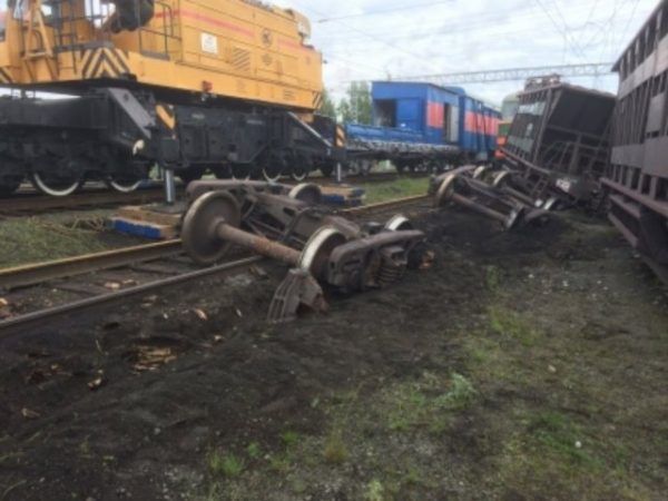 Сход поезда на станции в Нижнем Тагиле нанёс ущерб на сумму 4 миллиона рублей