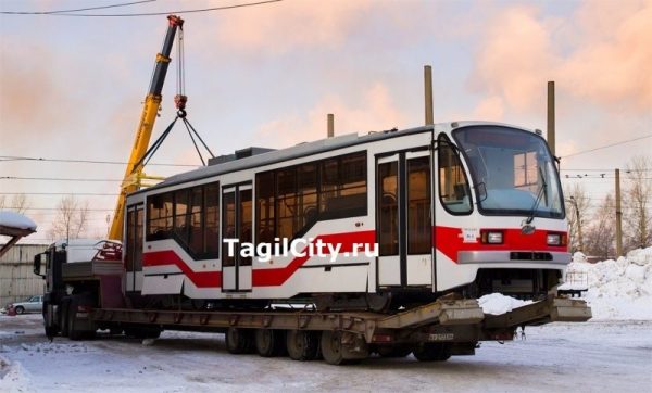 Новые трамваи уже привезли в Нижний Тагил: их готовят к вводу в работу