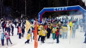  В Ленинском районе состоялась массовая лыжная гонка «Лыжня России 2017»  