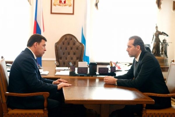 Губернатор Свердловской области и гендиректор «Уралвагонзавода» обсудили дальнейшую работу корпорации