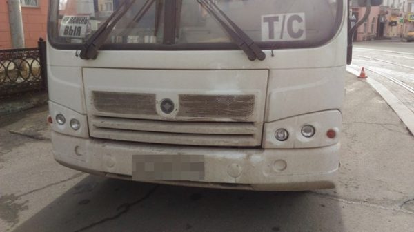 Автобус сбил пенсионерку на пешеходном переходе