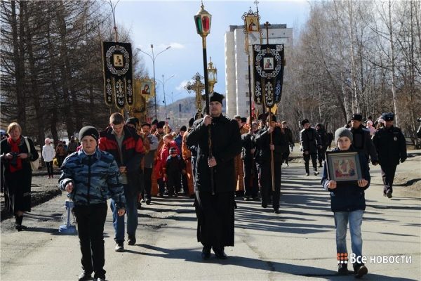 Православные Нижнего Тагила совершат крестный ход 16 апреля