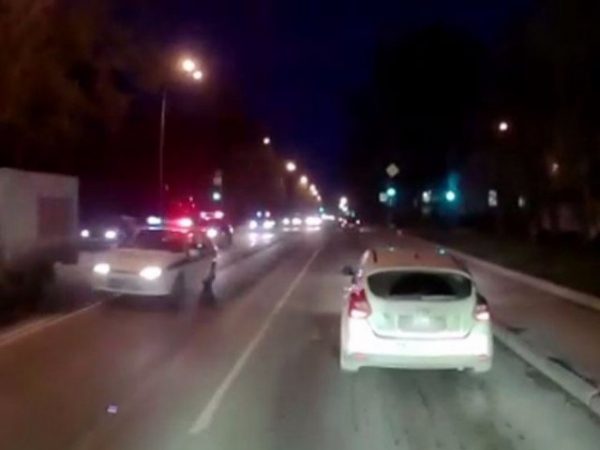 Погоня за нетрезвым водителем происходила на Эльмаше в Екатеринбурге (ВИДЕО)
