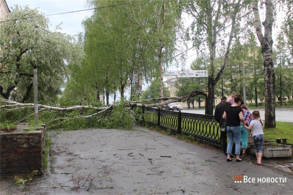 Экстренное предупреждение о повторении шторма пришло в Нижний Тагил