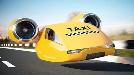 Летающее такси появится в России через год