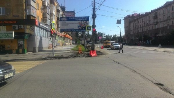 Демонтаж бордюрного камня на проспекте Ленина в Нижнем Тагиле закончится до 10 августа (ФОТО)