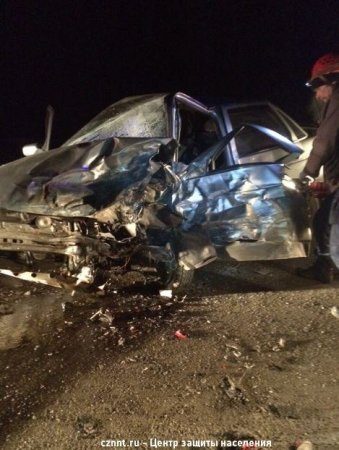 Водитель разбился насмерть в лобовой аварии неподалёку от «Аиста»