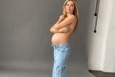 Беременная Мария Горбань показала кадры с откровенной фотосессии