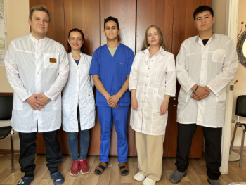 Пять молодых участковых врачей–терапевтов приняты на работу в поликлинику ЦГБ №7 Екатеринбурга