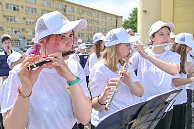 В Нижнем Тагиле День защиты детей отметили фестивалем духовых оркестров